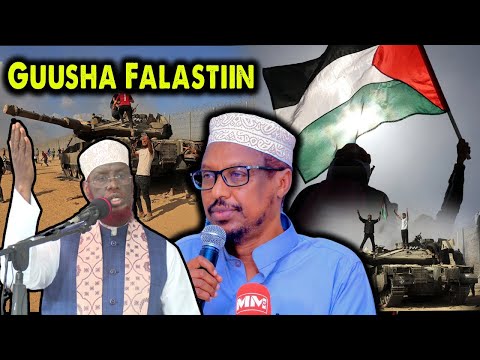 Sheikh Mohamed Umal iyo Sheikh Mustafe Xaaji oo kahadlay arinta falastiin