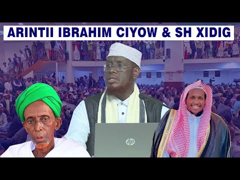 Sh Maxamed Umal oo kahadlay arintii Ibrahim ciyow iyo Sh Xidig